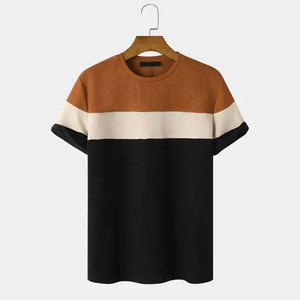 เสื้อยืดผู้ชายคลาสสิก ผ้าฝ้ายนุ่ม ระบายอากาศได้ดี เหมาะสำหรับใส่ลำลอง สไตล์สตรีท และแฟชั่นประจำวัน - Product Image 1