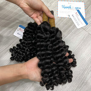 2025 grande vente Extensions de cheveux bruts en gros vietnamien vague profonde faisceaux de cheveux humains pas d'enchevêtrement pas de perte - Product Image 3