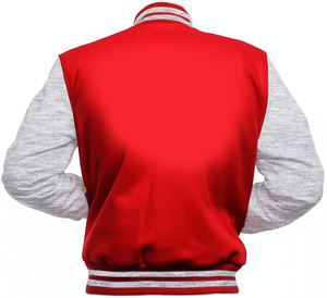 Écusson respirant personnalisé, veste universitaire de bombardier de baseball, veste à capuche nouveau style Street Wear, veste universitaire vintage pour hommes - Product Image 2