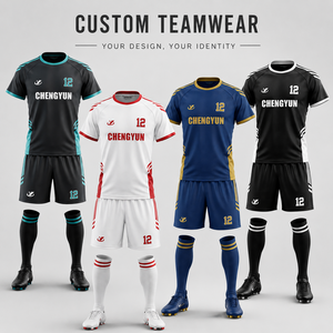 Maglia da <span class=keywords><strong>Calcio</strong></span> Personalizzata con Design Professionale per Squadre Maschili e Femminili, Tessuto ad Alte Prestazioni per Partite Ufficiali e Tornei - Product Image 5