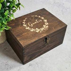 Caja de Madera Grabada de Alta Calidad |   Acabado Pulido Hecho a Mano de Calidad |   Venta al por Mayor a Granel de Fábrica - Product Image 1