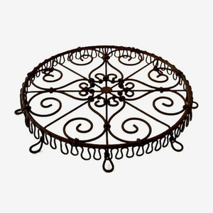 Cast Aluminium Butterfly <b>Trivet</b> White Wash - Product Image 4