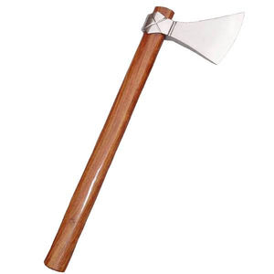 ขวานแยกที่ด้านหลังแบนแบบดั้งเดิมทำด้วยมือพร้อมใบมีดเหล็กปลอมสำหรับงานไม้การตั้งแคมป์ล่าสัตว์กลางแจ้งรับประกัน3ปี - Product Image 3