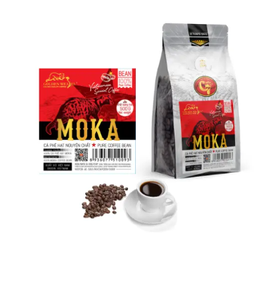 100% Orgánico Premium Moka Tostado Vietnamita Robusta Granos de café Tostado medio Verde Procesado por HucaFood Golden Weasel Service - Product Image 5