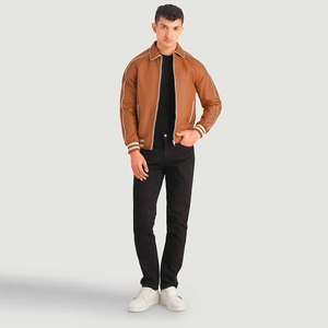 Veste élégante pour hommes produite pour les marques de vêtements modernes prenant en charge la personnalisation OEM et la distribution internationale - Product Image 1
