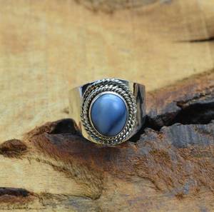 Anillo de plata de ley 925 con piedra preciosa natural para mujer, regalo para ella - Product Image 5