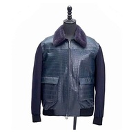 Vestes en cuir d'agneau véritable personnalisées avec logo, imperméables, coupe-vent, écologiques, respirantes, de haute qualité pour l'hiver