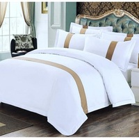 Drap de lit imprimé au design moderne, literie de haute qualité pour la maison, 100% coton biologique, certificat GOTS, lits souples solides