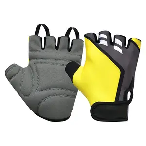 Neues Design Gewichtheber handschuhe mit abziehbarem Klebeband zum einfachen Entfernen von Trainings handschuhen