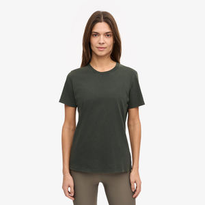 Camiseta de alta calidad Camiseta deportiva Ropa de mujer Yoga Manga corta Gimnasio Camiseta de yoga sin costuras para mujer - Product Image 1