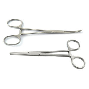 Pinzas hemostáticas Kelly rectas y curvas de 18 cm, de la mejor calidad, para cirugía, de INNOVAMED, al por mayor. - Product Image 1