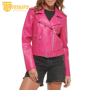 Manteaux d'hiver pour femmes Manteau épais en peau de mouton véritable Veste en cuir pour femmes Veste d'aviateur Vestes en cuir de mouton pour femmes - Product Image 5