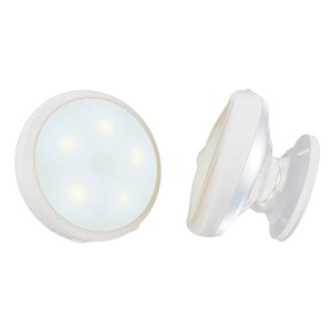 Luce notturna a LED, bianco freddo, con sensore di movimento, magnetico, rimovibile, articolato, ricaricabile USB, alimentato a batteria - Product Image 1