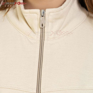 Survêtement en polyester pour femmes avec un design de couleur claire et un bas de jogging conique Survêtement en polyester personnalisable - Product Image 6