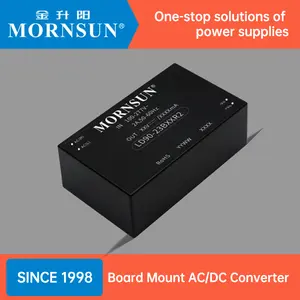 Mornsun Konverter AC DC 3.3V 5V 9V 12V 15V 24V 15W 20W DIP Mode Switching Modul Catu Daya