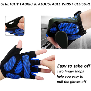 Guantes sin Dedos Unisex de Spandex 2025, Transpirables, Antideslizantes, Elásticos, para Gimnasio, Entrenamiento, Deportes al Aire Libre - Product Image 5