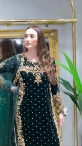 Pure Rayon Cotton With Lace in Kurta and Beautiful Work on Neck With Thread Work at Wholesale Price with High Quality Material - Product Image 4