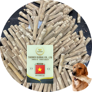 OEM/ODM COFFEE WOOD STICK dog chew <b>toys</b> for aggressive chewing dogs S M L size cheap price Vietnam origin TAKIMEX - Product Image 1