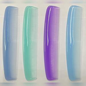 Peigne à dents larges pour shampooing de douche (2 pièces) pour cheveux bouclés, ondulés, désordonnés, peigne démêlant unisexe pour hommes et femmes - Product Image 5