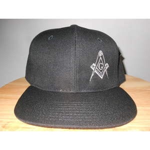 2026 Customized Freemason <b>Baseball</b> <b>Cap</b> Master Masonic Regalia Embroidery Sporty Flat Bill Snapback Hip Hop <b>Black</b> Custom Hats - Product Image 1