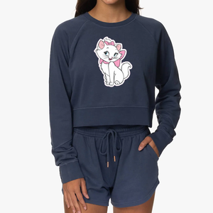 Chándales cortos de verano ligeros para mujer con logotipo personalizado, conjunto de pantalones cortos de algodón 100% de 2 piezas holgados transpirables de gran tamaño para mujer - Product Image 1