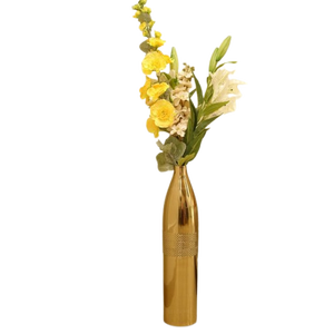 Jarrón de Piso Alto de Metal - Product Image 2