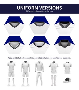 Uniforme de Fútbol Personalizado de la Mejor Calidad con Transferencia de Calor, Secado Rápido, Elástico, 100% Poliéster, Nuevo Diseño - Product Image 5