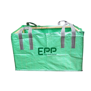 Sac à déchets FIBC jumbo antistatique en PP traité anti-UV de 3 mètres cubes pour les déchets de jardin et de construction - Product Image 5