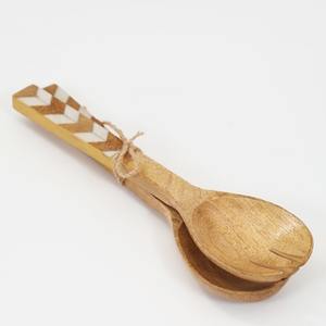Cuchara de Madera y Resina Epoxi Hecha a Mano, Nuevo Diseño, Utensilios de Cocina Desechables de Alta Calidad, Pulido Espejo para Regalos - Product Image 3