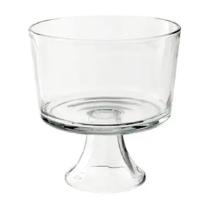 Bol de service en verre lavable au design européen de luxe, finition blanche, pour table, décoration de la maison, cuisine, hôtel, restaurants, fêtes TQC - Product Image 5