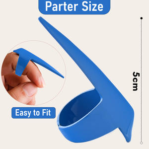 Anillo de Selección de Cabello para Salón, Herramienta de Acero Inoxidable para Peinar y Separar el Cabello, Herramienta para Trenzas y Extensiones de Cabello - Product Image 3