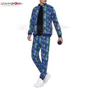 ชุดวอร์มสำหรับผู้ชายชุดวอร์มพิมพ์ลายแบบระเหิดสำหรับผู้ชายชุดวอร์มแบบแห้งเร็วมีตัวเลือกโลโก้ตามสั่ง - Product Image 1