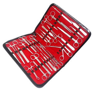 Kit de entrenamiento de instrumentos quirúrgicos básicos Sutura de enseñanza manual de metal de acero inoxidable Base esencial para entrenamiento quirúrgico - Product Image 5