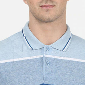 Nueva llegada de los hombres de alta calidad de gran tamaño de poliéster/algodón para Polo suave cómodo Color sólido con logotipo personalizado Sports St - Product Image 3