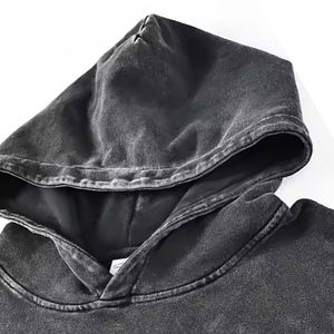 OEM Service Acid Wash Hoodies <b>Screen</b> Printed Logo Fashionable Hoodies Stylish Acid Wash Oversize Hoodie For Winter - Product Image 4