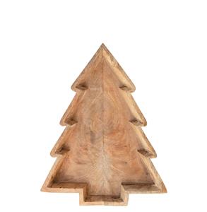 Plateau en forme d'arbre en bois de manguier Multi Large Plateau de service en bois Vaisselle naturelle légère Plats pour steak - Product Image 4