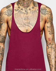 Người đàn ông của bông lưới không tay Tank Top ráp dây thiết kế với Drop armhole nhà sản xuất trực tiếp - Product Image 2