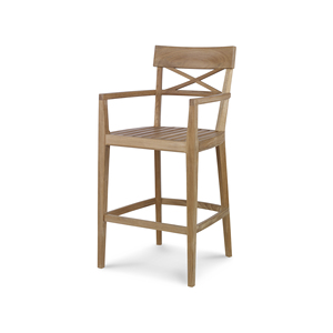 Juego de bar al aire libre 2 sillas de bar y mesa Juego de muebles de patio-Rayyan - Product Image 2