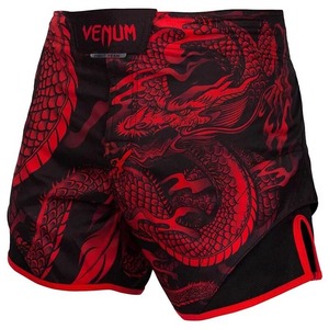 Venta al por mayor personalizable Durable MMA Kick Boxing Muay Thai Artes Marciales Fight Shorts Transpirable Elástico Protector Frente Logo - Product Image 3