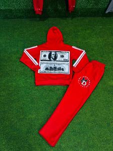 Conjuntos Deportivos Personalizados Sublimados de Invierno con Capucha, Manga Larga, Corte Regular, Ropa Deportiva Informal, Venta al Por Mayor, Impresión, Unisex, Transpirable - Product Image 3