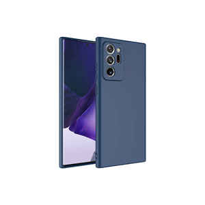 Netzy Protective Cover for <b>Samsung</b> for Galaxy <b>Note</b> 20 Ultra Navy Blue SAFA Mara Series Liquid Silicone Case Soft TPU A21s A12 - Product Image 1
