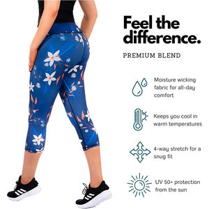 Wholesale Custom Women's Fitness Workout Sport Gym <b>Legging</b> Sublimation Printed Latest Design <b>Leggings</b> Manufacturer - Product Image 4
