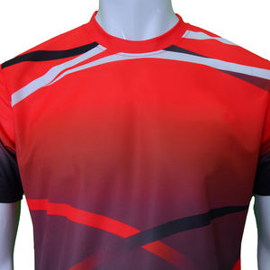 Camiseta de fútbol para hombre hecha a medida de alta calidad, Material duradero, antiarrugas, totalmente personalizable a un precio razonable, ropa de fútbol - Product Image 3