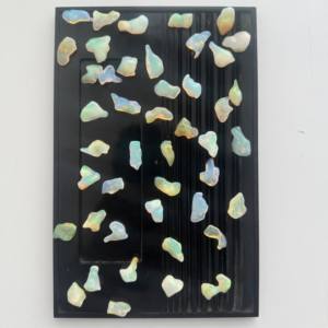 Tumble polie d'opale naturelle de haute qualité avec le feu d'arc-en-ciel - Product Image 2