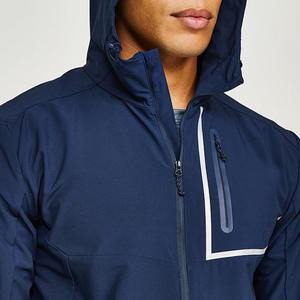 Ensembles de shorts deux pièces coupe-vent en nylon personnalisé vente en gros pour hommes 2025 Survêtement imperméable à glissière pour garçons vente en gros - Product Image 5