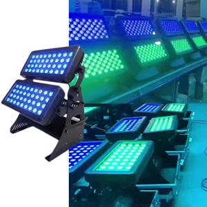 Outdoor Pro High Power LED City Color 72*10W reflector RGBW 4in1 <span class=keywords><strong>DMX</strong></span> LED Stage Wall Washer Light - Product Image 5
