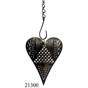 Venta caliente tamaño estándar Corazón de Metal colgante de pared Festival accesorios decorativos Navidad colgante corazón para la venta - Product Image 4