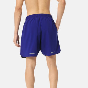 Short décontracté respirant pour homme de couleur bleue avec design de service OEM Short Oem Athletic Gym Workout Joggers pour short décontracté - Product Image 3