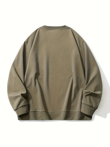 Sweat-shirt tricoté 100 % coton uni délavé à l'acide, zippé, vierge, décontracté pour homme, de haute qualité, personnalisable, vente en gros - Product Image 2