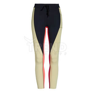 Pantalones de gimnasio para mujer de alta calidad 2024 XXL, mallas de entrenamiento de LICRA de secado rápido, mallas de Yoga personalizadas con cintura elástica sólidas - Product Image 1